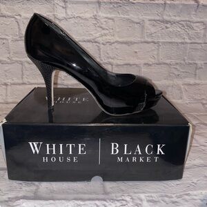 White House Black Market Black Women's Heels